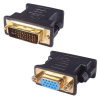 ตัวแปลงสัญญาณ VGA 15pin (F) to DVI 24+5 (M) Adapter Converter