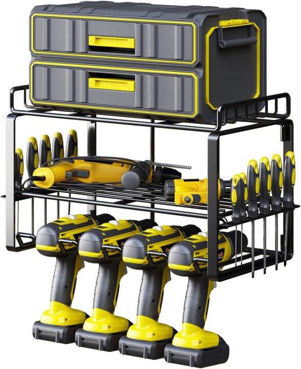 Original Power Tool Organizer Wall Mount, Power Tool Storage Rack ...