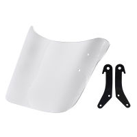 CVK Motorcycle 5"-7" inch Universal Windshield Windscreen Air Wind Deflector Fit For Honda Yamaha XJR 1300 Suzuki GSX 1400 Royal