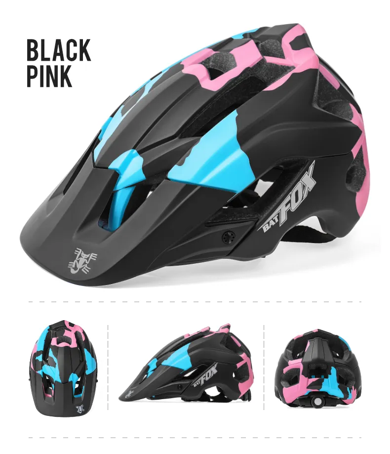 pink fox mtb helmet