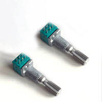 5Pcs RK097พร้อม A50K Midpoint Dual Channel เครื่องขยายเสียง A503ลำโพง Volume Potentiometer ดอกไม้ความยาวเพลา25MM