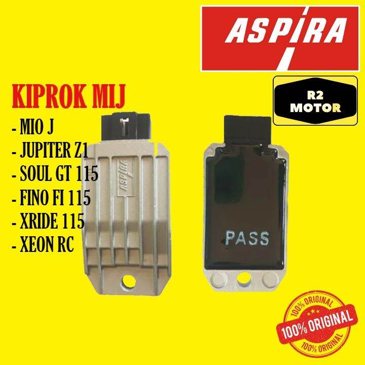 KIPROK RECTIFIER REGULATOR MIJ ASPIRA MIO J JUPITER Z1 SOUL GT FINO FI