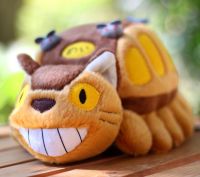 [ตลก] 50Cm รูปตัวการ์ตูนใหม่ Peluche Totoro Catbus เพื่อนบ้านของฉัน Totoro ครอบครัวยัดไส้ตุ๊กตาผ้ากำมะหยี่แมวรถบัสจำลองของเล่นเด็กทารกหมอนกอด