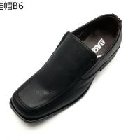 ▼BAOJI คัชชูหนังแบบสวม หัวตัด BJ3375 สีดำ ไซส์ 39-47♙