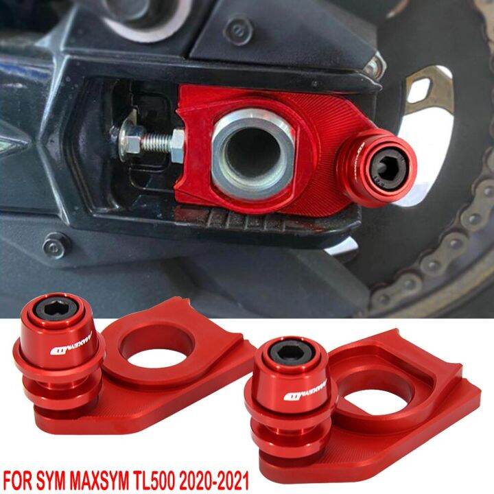 For SYM MAXSYM TL 500 TL500 New Motorcycle Chain Adjustment Block Frame