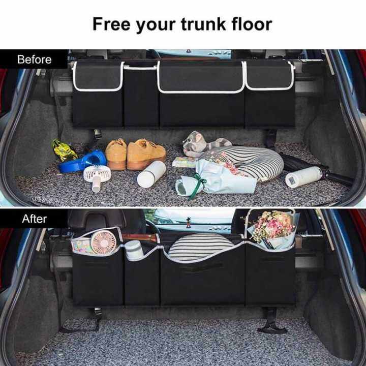 MultiUse Functionality Car Trunk Organizer Box Backseat Storage Bag