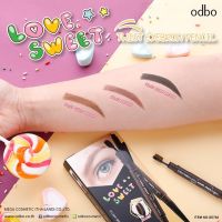 OD782 ODBO LOVE SWEET TWIST EYEBROW PENCIL โอดีบีโอ เลิฟ สวีท ทวิสต์ อายบราว เพ็นซิล