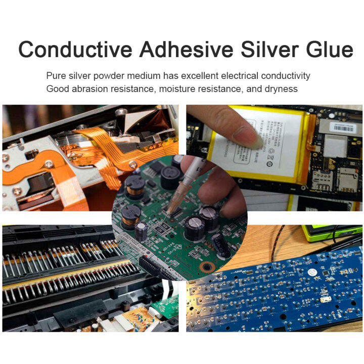 Conductive Adhesive, Less Resistance 20000mpa Silver Conductive Glue
