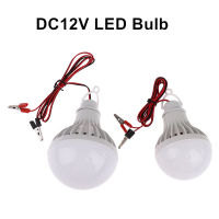 Angella DC12V หลอดไฟ Led แบบพกพาหลอดไฟ Led กลางแจ้งค่ายเต็นท์คืนตกปลาแขวนแสงโคมไฟที่มีจระเข้จระเข้คลิปหนีบ