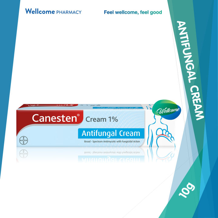 Canesten Antifungal Cream with 1 Clotrimazole for Ringworm, Jock Itch