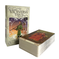 Vice Versa Tarot Cards Deck เกมกระดานสำหรับปาร์ตี้เล่นโต๊ะ Oracle Entertainment Viceversa Tarot-Cgefeng