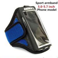 ◑ WolfRule 5.0-5.7 inch Armband Sport Bag Cell Phone Case For Xiaomi Redmi 7A 6A 6 8A 8 5A 5 Running Arm Band For Samsung Note 4