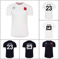 New Arrival 2023 2023 England Home/ Away  Rugby  Jersey - Mens Size: S-5XL （Print Custom Name Number）