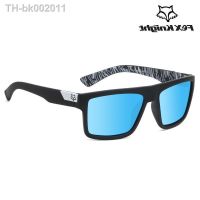 ▥❈❃ Fox knight brand Outdoor sports square sunglasses women men 2023 high quality aesthetic cycling glasses retro mirror shades uv40