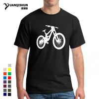 Bicycle T-Shirt Fashion Design 16 Colors Cotton Mounn Bike Shirt Cycling Riding Mounn Bicycle Tops Tee Unisex Streetwear