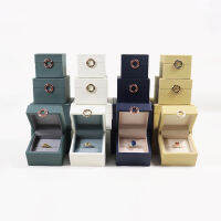 Fashion Jewelry Box Clover Proposal Ring Box Necklace Bracelet Jewelry Packaging Box Jewelry Ring Pair Ring Storage Box