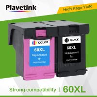 Plavetink 60XL ตลับหมึก60ใช้ได้กับ Hp Photosmart C4780 C4795 C4783 C4799 D110a F2400 Deskjet D1660 D2545 D2530 D1663