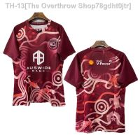 ✾♠◐ New 2023 Maroons Indigenous Rugby Jersey Training Shirt S-5XL