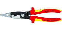 KNIPEX - 13 88 8 US Knipex Tools LP - 13888US Electrical Installation Pliers Red/Yellow