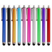 【lz】✹  Metal capacitivo Canetas Stylus Touch Screen Tablet PC MP3 iPad iPhone 6 7 8 12 13 Samsung Asus 1000pcs