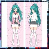 Hatsune Miku Vocal อะนิเมะสาว Dakimakura กอดร่างกายปลอกหมอนครอบคลุม 50 * 150 ซม