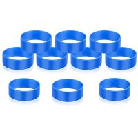 10 Pack Heat Silicone Bands for Sublimation, Silicone Bands for Sublimation Silicone Bands for Art DIY Craft