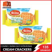 HCMCombo 2 bánh Quy Malkist Cream Crackers 135gX2