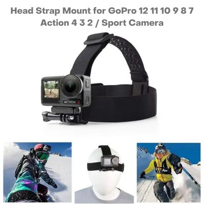 สายรัดหัว (Head Mount) ยึดกล้อง GoPro / OSMO Action Camera / Insta360 / Sport Camera