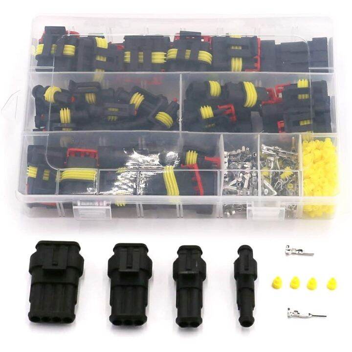 [HOT ZHI DONG] 352Pcs waterproof car electrical connector terminal car ...