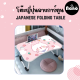 ใหม่!! โต๊ะพับญี่ปุ่น  สินค้าพร้อมส่ง โต๊ะพับลายการ์ตูนน่ารักๆ โต๊ะเล่นโน๊ตบุ๊ค โต๊ะนักเรียน โต๊ะบนเตียง สไตล์มินิมอล พับเก็บง่าย