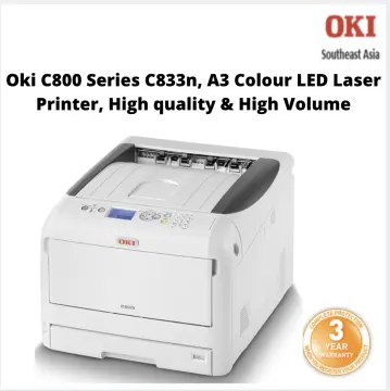 Impresora Led Laser Multifuncion Color A3 Oki Es8473
