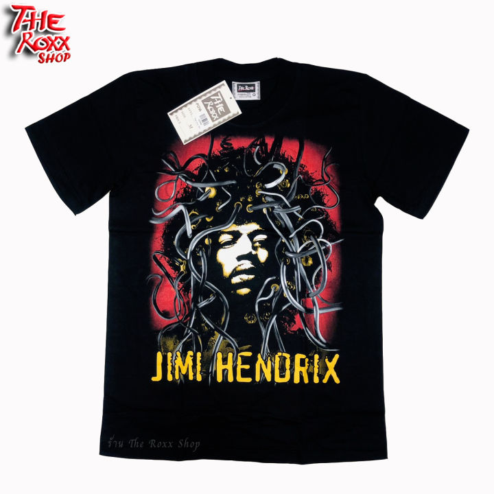 เสื้อวง-jimi-hendrix-3476-เสื้อวงดนตรี-ป้าย-the-roxx