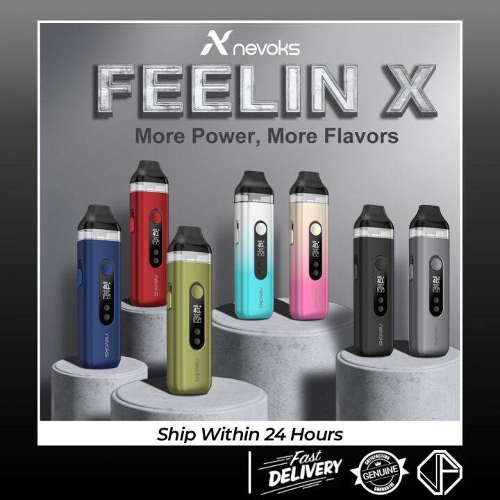 HOT [ORIGINAL]NEVOKS FEELIN X POD SYSTEM 40W 5ML 1600MAH FEELIN X ...