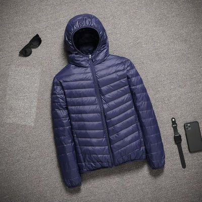 ZZOOI Lightweight Down Jackets Mens Jackets Spring 2022 Hooded Ultralight Quilted Coat for Warm Winter Down Coats Light puffer