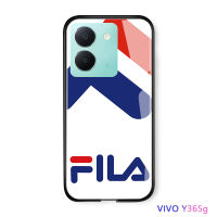 Volans เคสกระจกเทมเปอร์แฟชั่นโลโก้กีฬาสำหรับ Vivo Y36 Y36 5G เคสป้องกันด้านหลังกันกระแทก