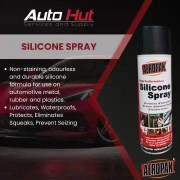 Aeropak Automotive Silicone Spray Waterproof Lubricant