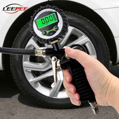 【LZ】✖✒  Universal TPMS Car Tire Pressure Test Monitor Diagnostic Tools Inflator Gauge Tyre Tester LCD Automotive Motorcycle Acessórios