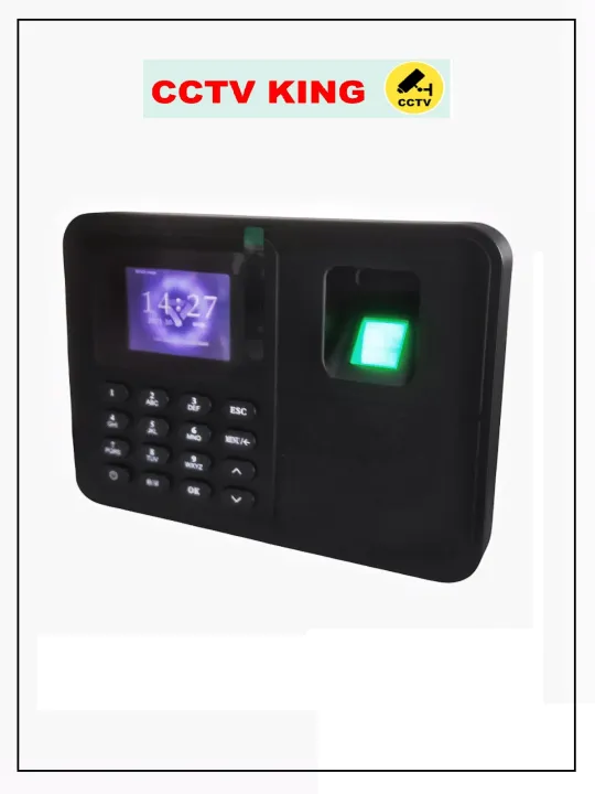 Compact Electronic Biometric Time Recorder Machine Biometric