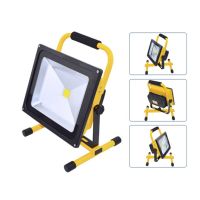 ไฟสปอร์ตไลท์ LED แบบพกพา Out Door กำลัง 20 W – สีเหลือง LED SPORT LIGHT 20W +BAT