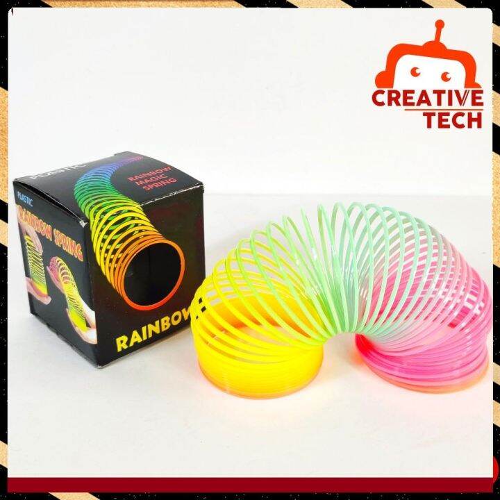 Magic Rainbow Slinky Spring Toy 5cm Lazada Ph 8002