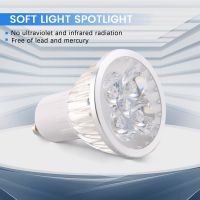 4 LED GU10 Light Bulb 4W Cold White 85-265V