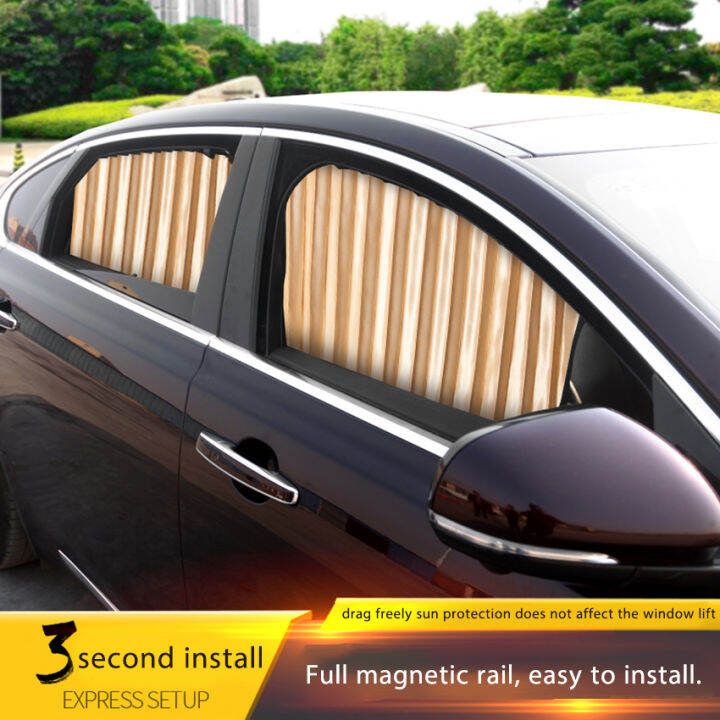 MJY Car Side Window Sunshade Curtain Car Curtain Sunshades Sun
