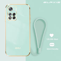 ELAXIS เคสซิลิโคนนิ่มสำหรับ Xiaomi Redmi,เคสมือถือสำหรับ Xiaomi Redmi Note 11 Pro + 5G/Note 11 Pro Plus 5G ตัวครอบด้านหลังเป็นซิลิโคน TPU สีดำไม่รวมเคสกันตกเคสมือถือแบบตรง