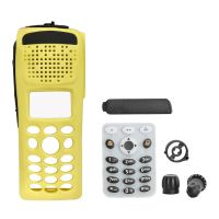 Yellow Walkie Talkie Repair Replacement Housing Case Kit for XTS2500 XTS2500I Model 3 M3 Portable Two Way Radio