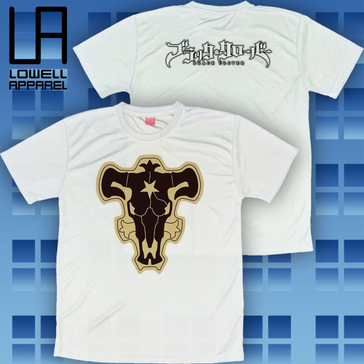 Black Clover Black Bull Insignia T-Shirt tops shirts graphic tees mens t  shirt graphic