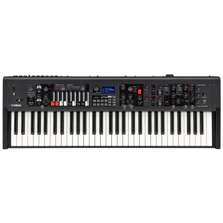 yamaha-yc61-คีย์บอร์ดไฟฟ้า-61-คีย์-สเตจคีย์บอร์ด-จำลองเสียงลำโพงโรตารี่ได้-หน้าจอ-lcd-ต่อ-midi-ไมค์-คอมได้-แถมฟรีสายไฟ