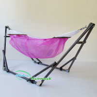 Modern Hammock เปลเด็กอ่อนสไตล์เปลญวนขนาด (M)กับผ้ามุ้งโทนสีม่วง