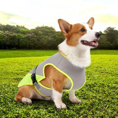 Summer Pet Dog Cooling Vest Heat Resistant Cool Pet Clothes Breathable Sun-proof Clothing for Outdoor Walking