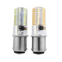 【♘COD Free Cas♘】 lg9j5o Mall หลอดไฟคอร์น Led 110/120V Ba15d 2.6W 3014 64smd สำหรับเครื่องเย็บผ้า