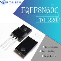 10 ชิ้น/ล็อต FQPF8N60C 8N60C 8N60 600V 8A MOSFET N-Channel ทรานซิสเตอร์ TO-220F